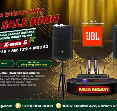 Nên mua dàn Karaoke gia đình nào cho không gian rộng?