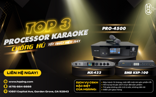Top 3 Processor Karaoke chống hú tốt nhất hiện nay
