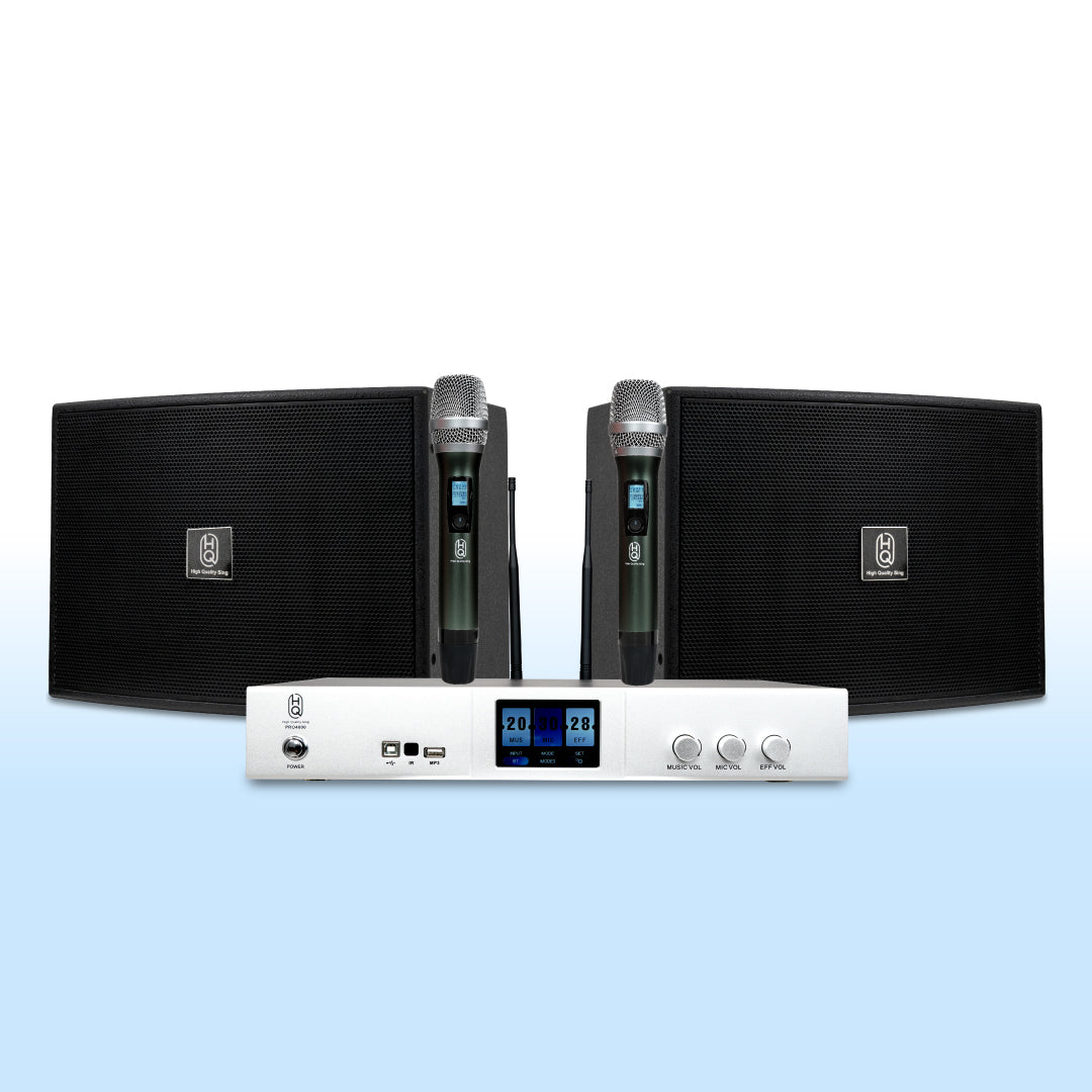 KARAOKE SET HOME HQSING  PRO4000 & SPEAKERS S310