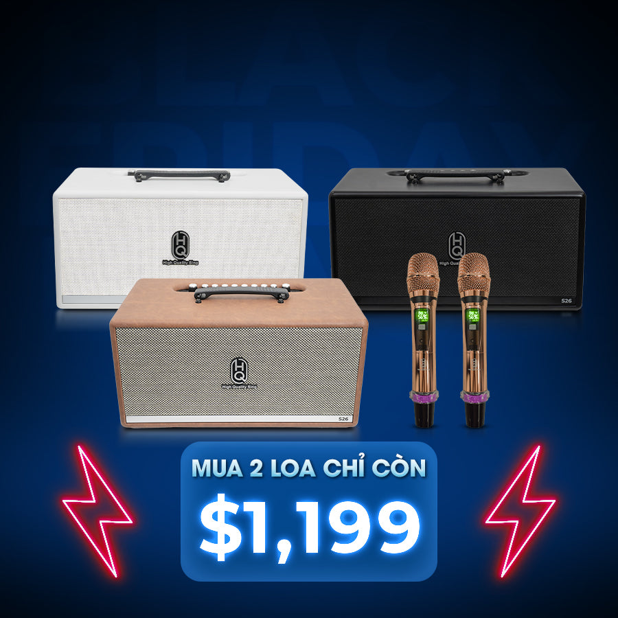 KARAOKE PORTABLE MUSIC   HQsing S26 Portable Speaker