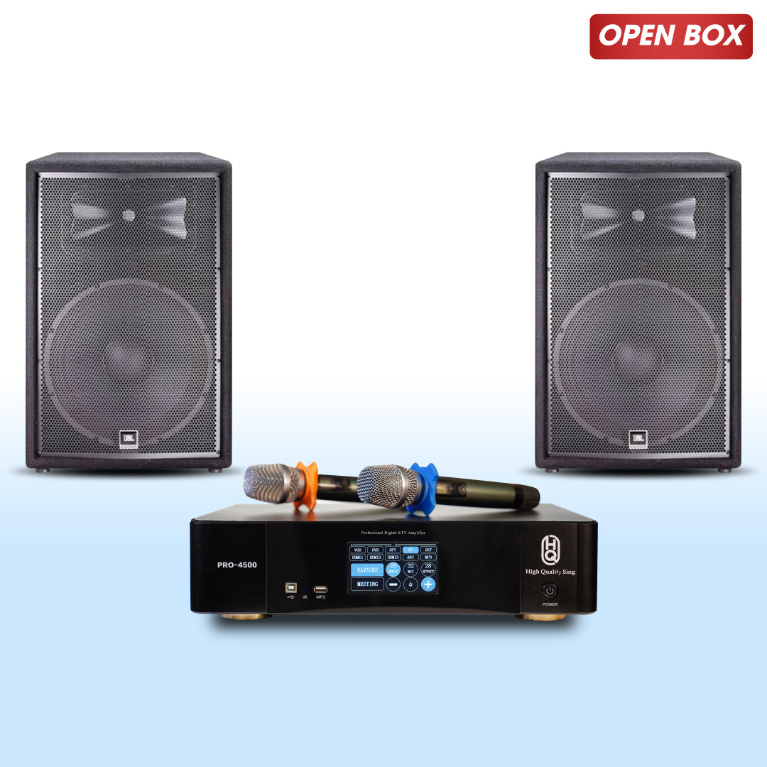 KARAOKE SET#14 OPEN BOX