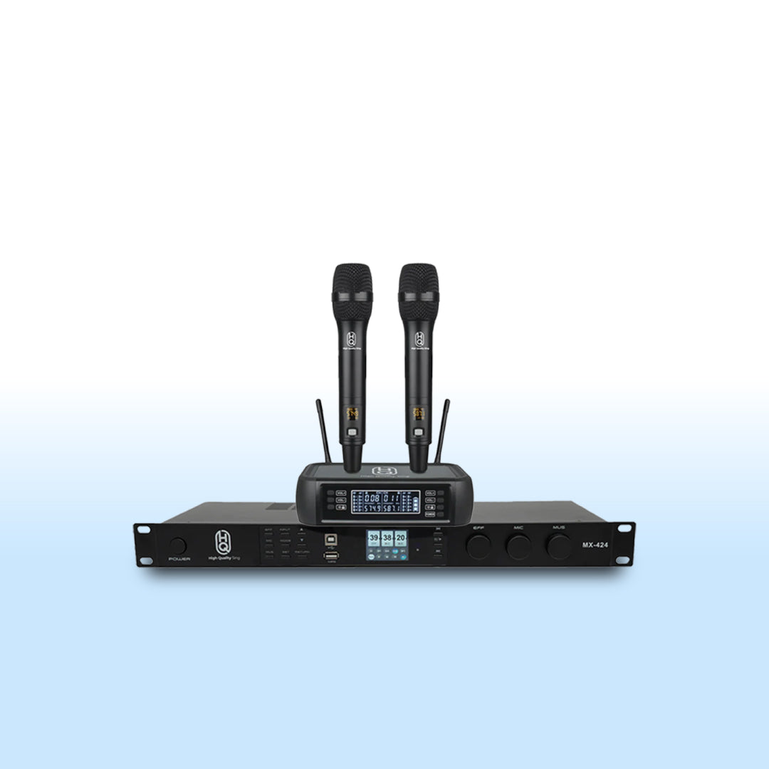 Processor HQsing MX424 & Microphones HQsing MEP124