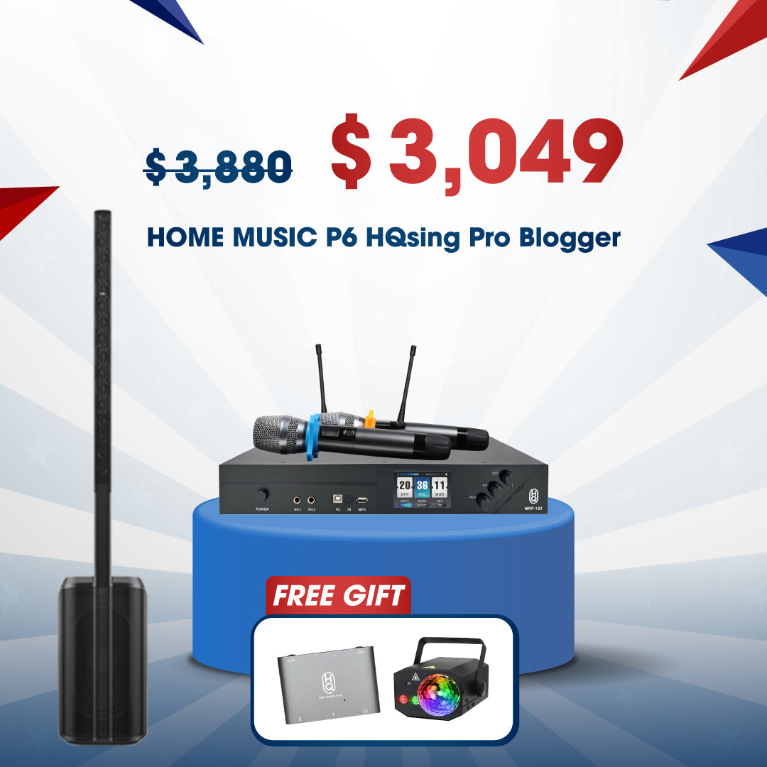 KARAOKE HOME MUSIC P6  &emsp; HQsing Pro Blogger ( Pre-order )