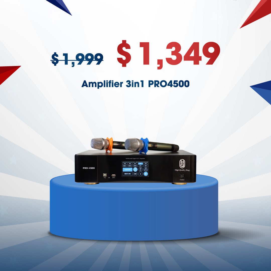 Amplifier 3in1 HQsing PRO4500
