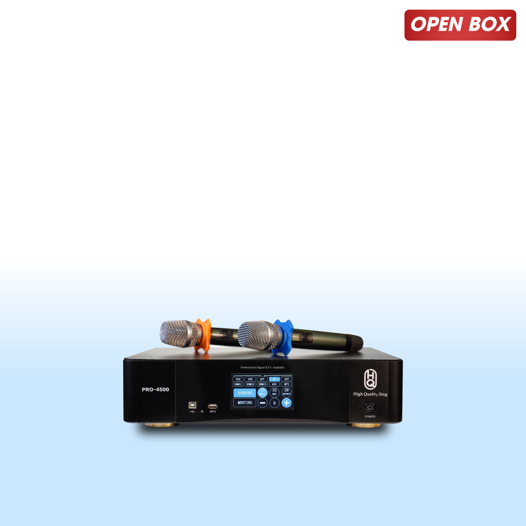 Amplifier 3in1 HQsing PRO4500 Open Box