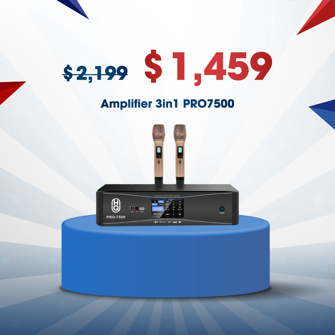 Amplifier 3in1 HQsing PRO7500