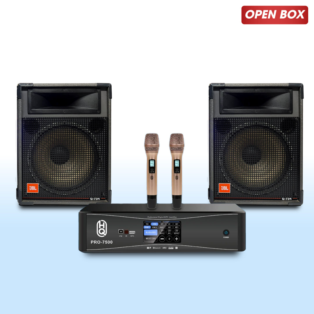 KARAOKE SET #18 OPEN BOX