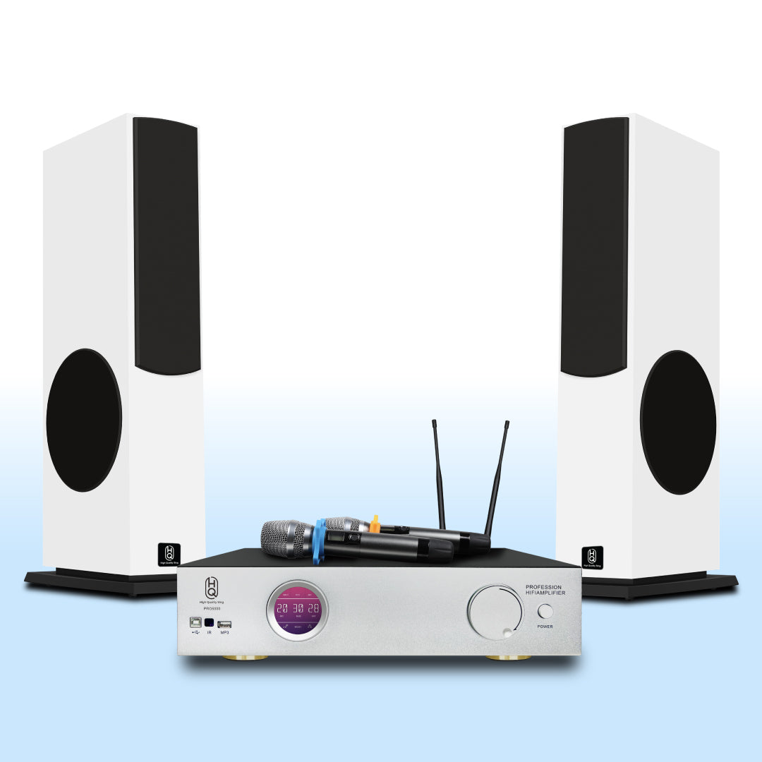 KARAOKE HOME MUSIC PRO5000 & SPEAKERS HQSING AURORA