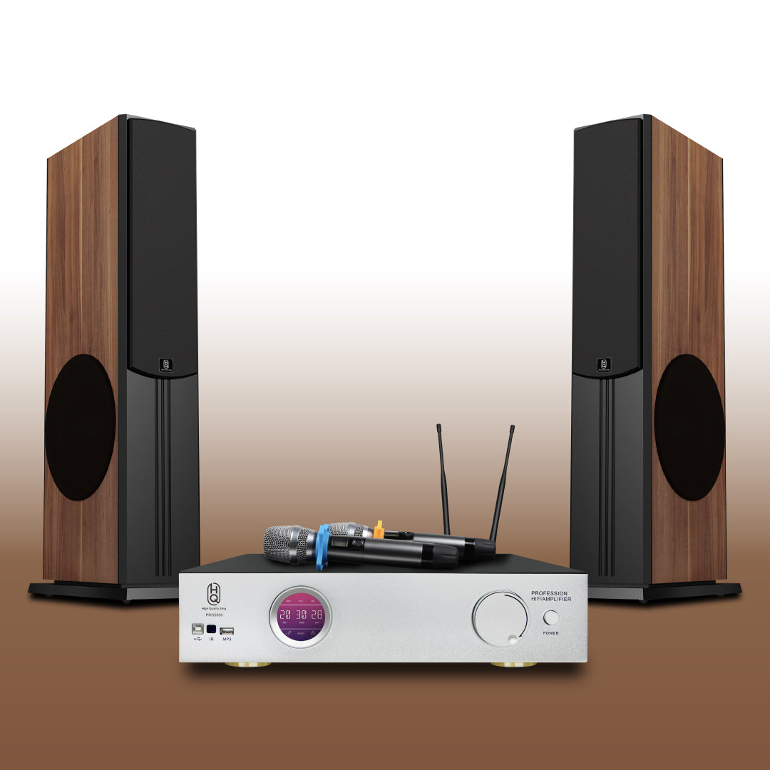 KARAOKE HOME MUSIC PRO5000 & SPEAKERS HQSING HERITAGE