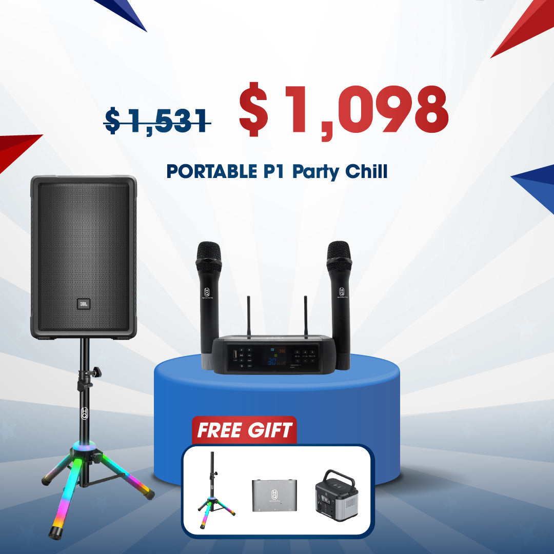 KARAOKE PORTABLE P1  &emsp;&ensp; HQsing Party Chill