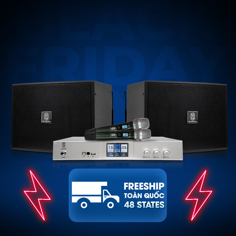 KARAOKE SET HOME HQSING  PRO4000 & SPEAKERS S310