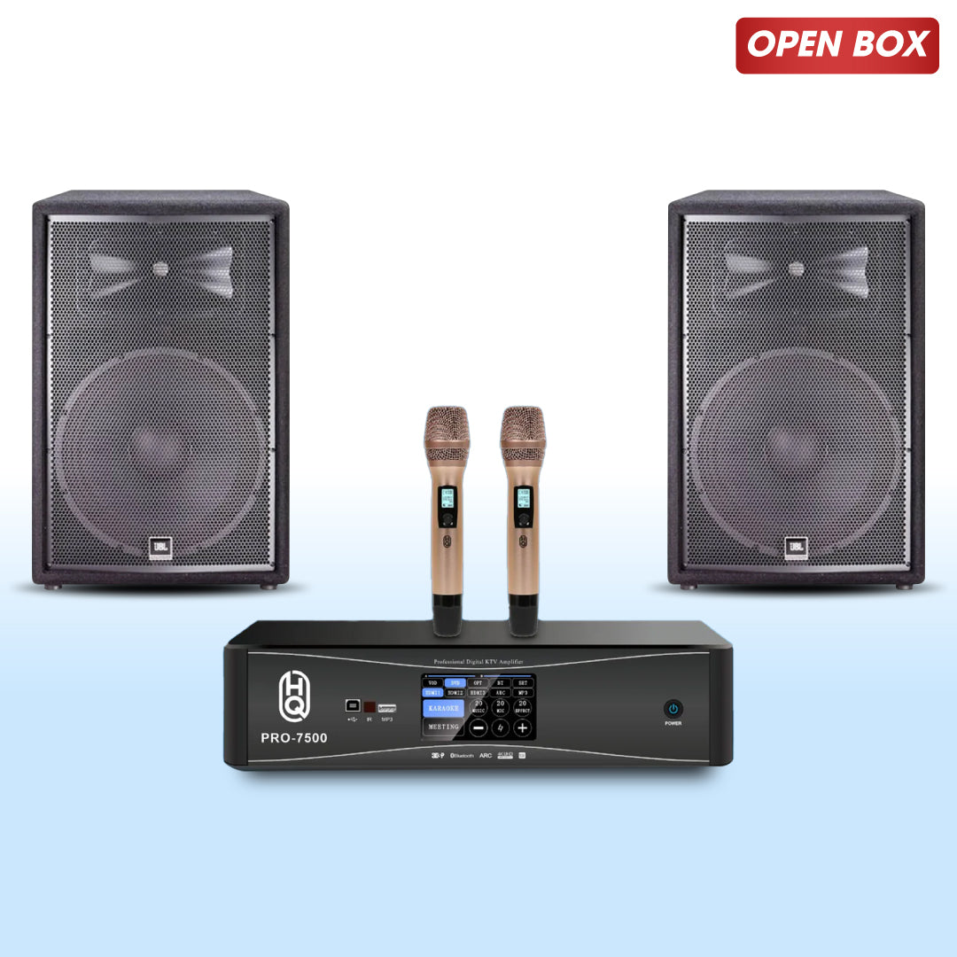 KARAOKE SET#4 OPEN BOX