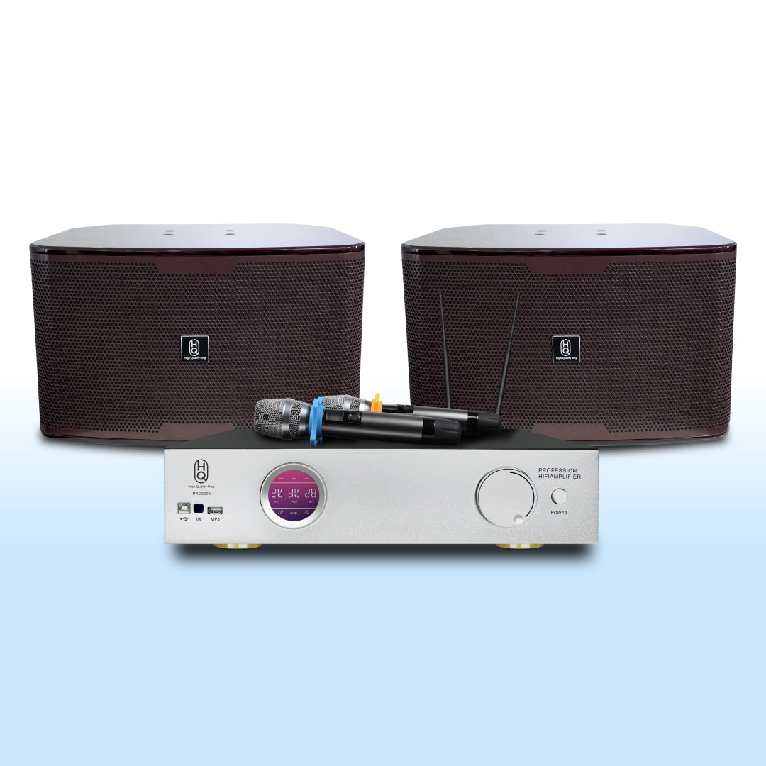 KARAOKE HOME HQSING PRO-5000 & SPEAKERS S312