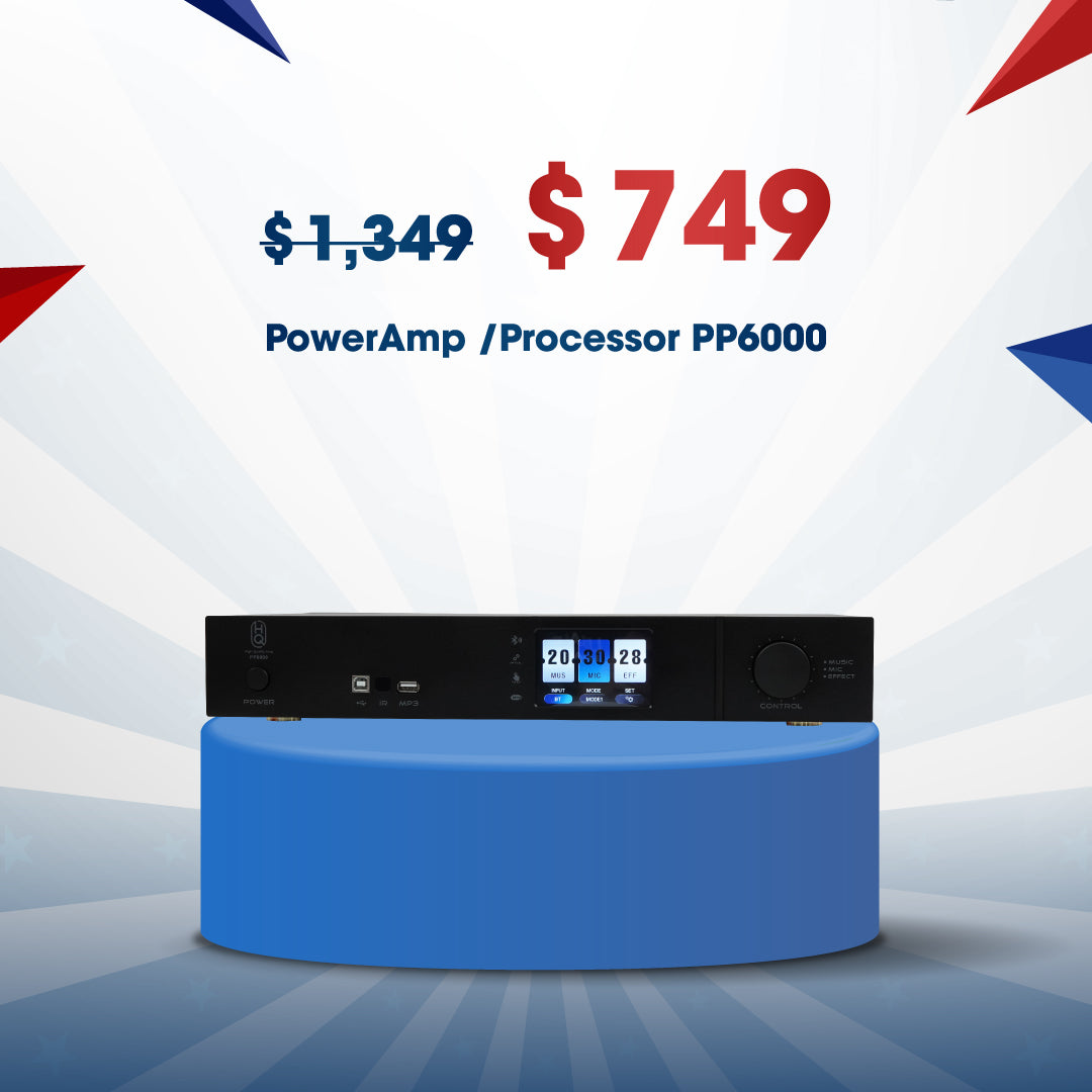 PowerAmp /Processor HQsing PP6000