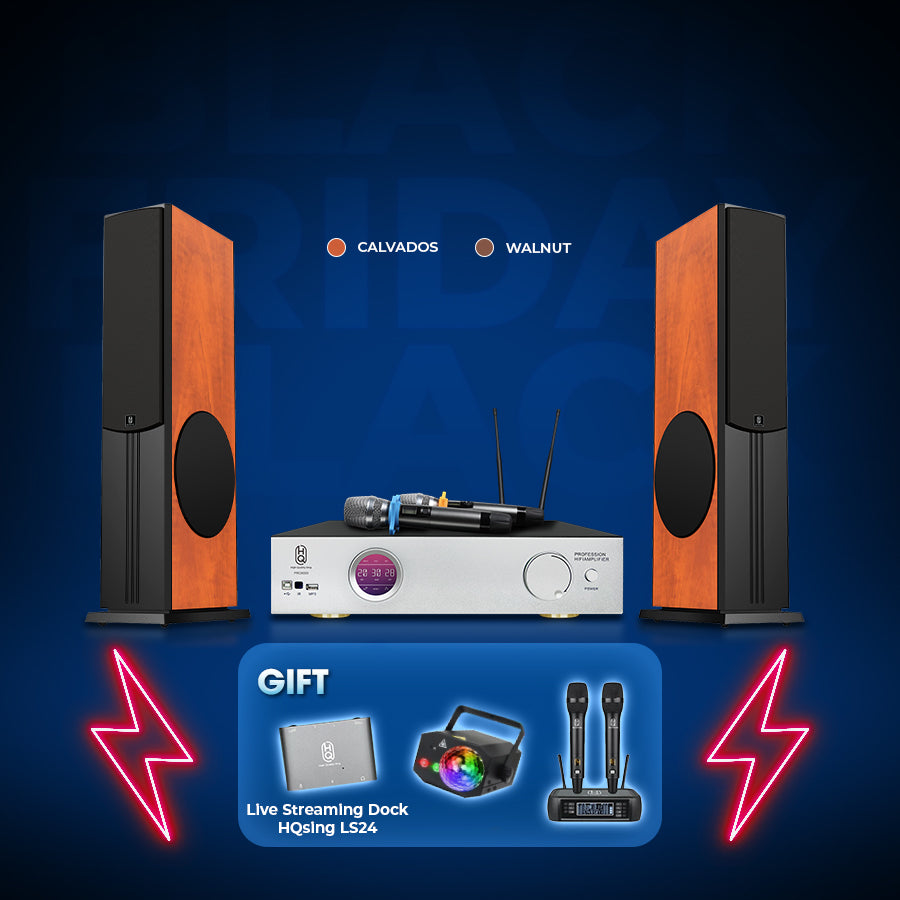 KARAOKE HOME MUSIC PRO5000 & SPEAKERS HQSING HERITAGE