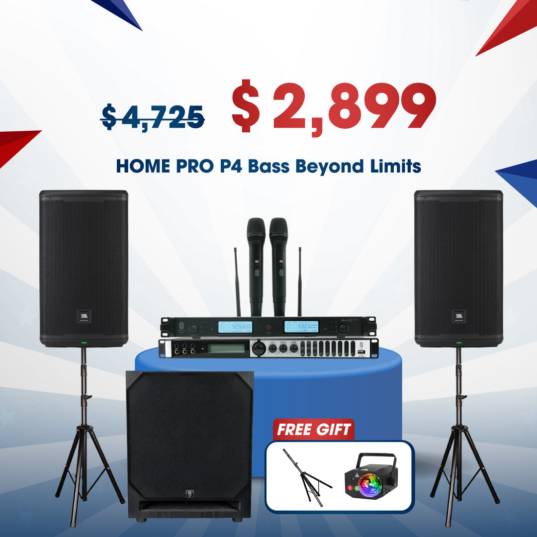 KARAOKE HOME PRO P4 &emsp;&ensp; Bass Beyond Limits