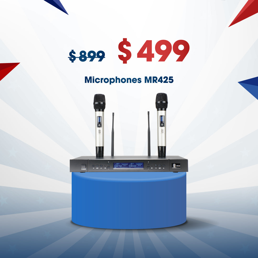 Microphones HQsing MR425