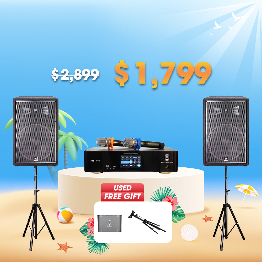 KARAOKE SET#14 OPEN BOX