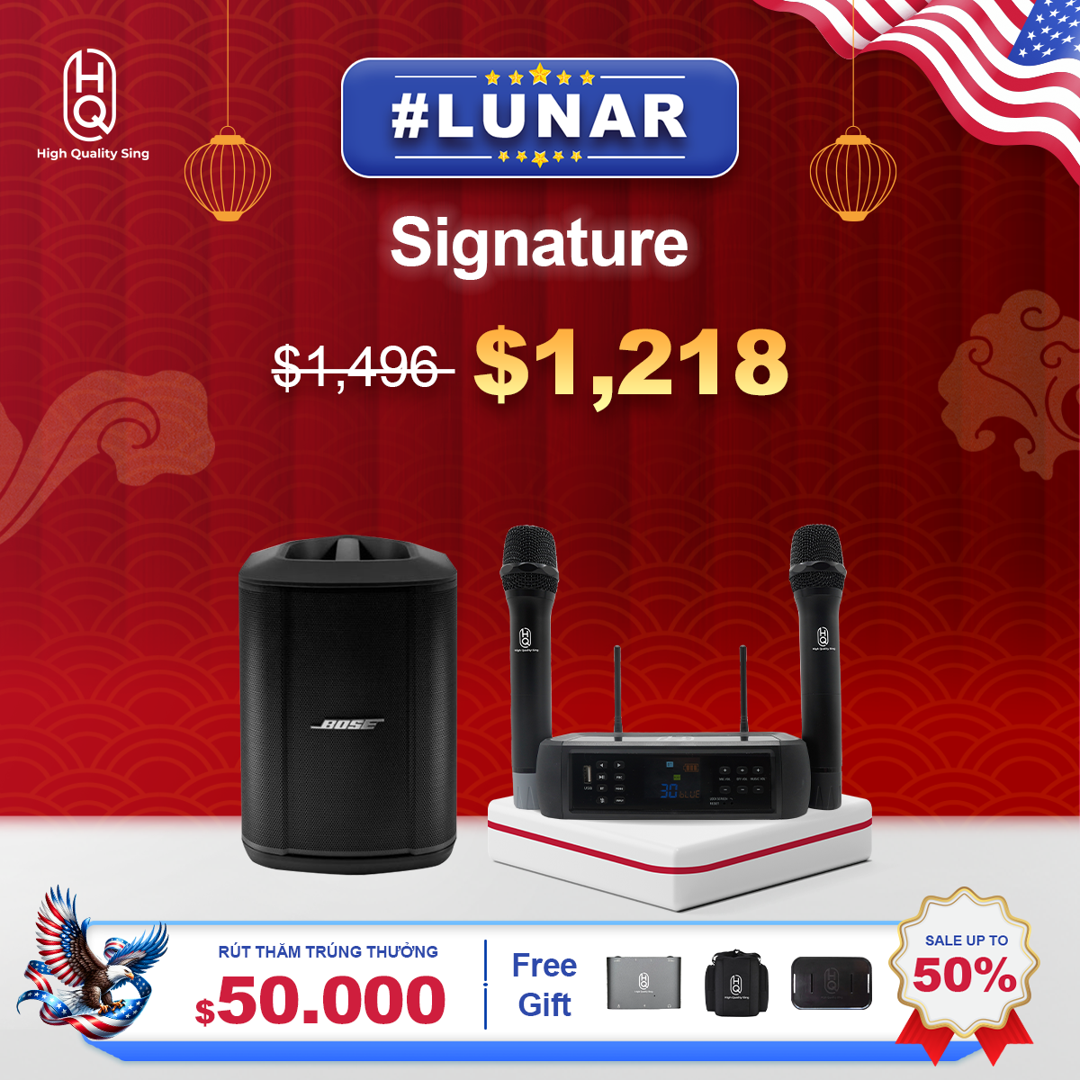 KARAOKE PORTABLE MUSIC L1 &ensp; HQsing Signature