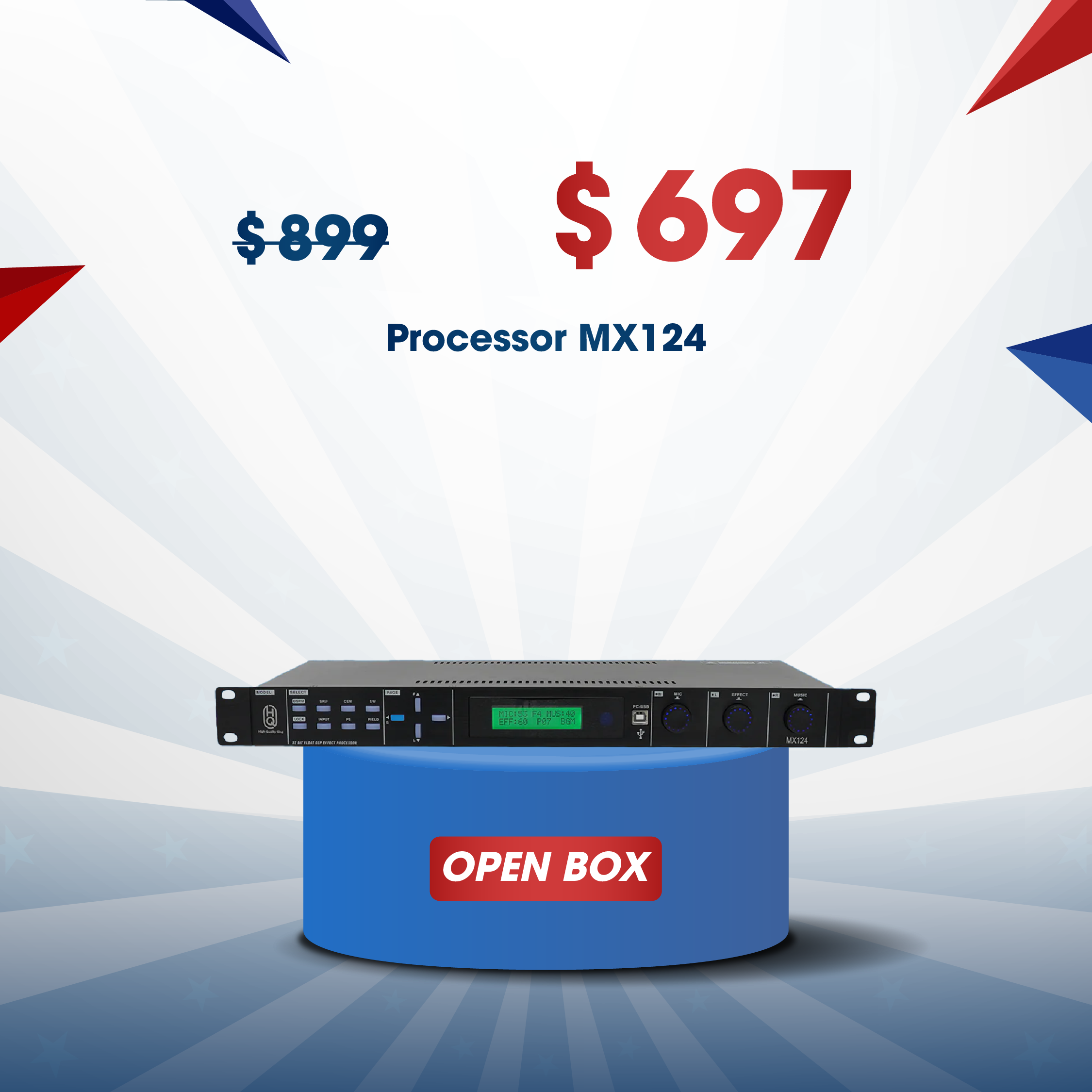 Processor HQsing MX124 OPEN BOX