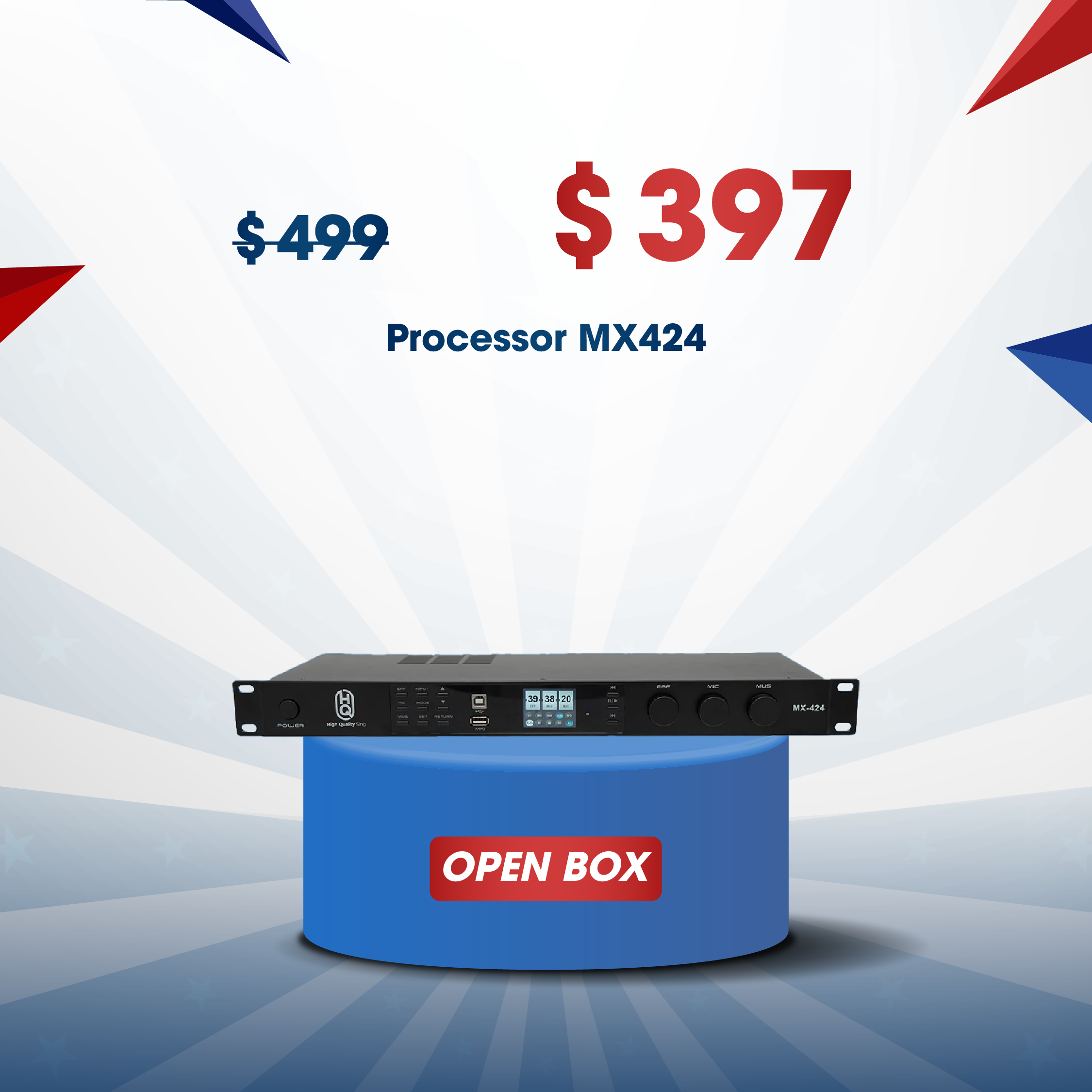 Processor HQsing MX424 OPEN BOX
