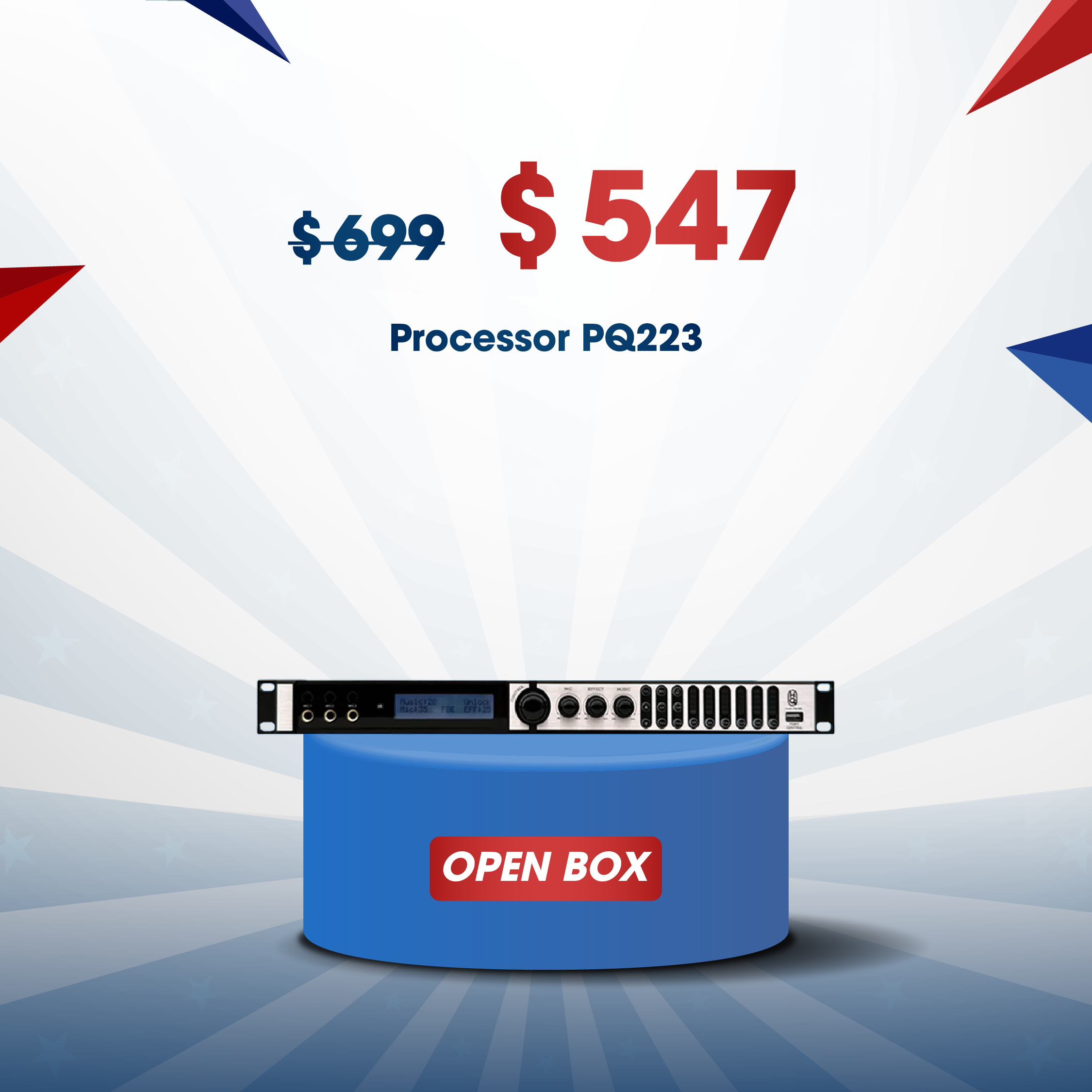 Processor HQsing PQ223 Open Box