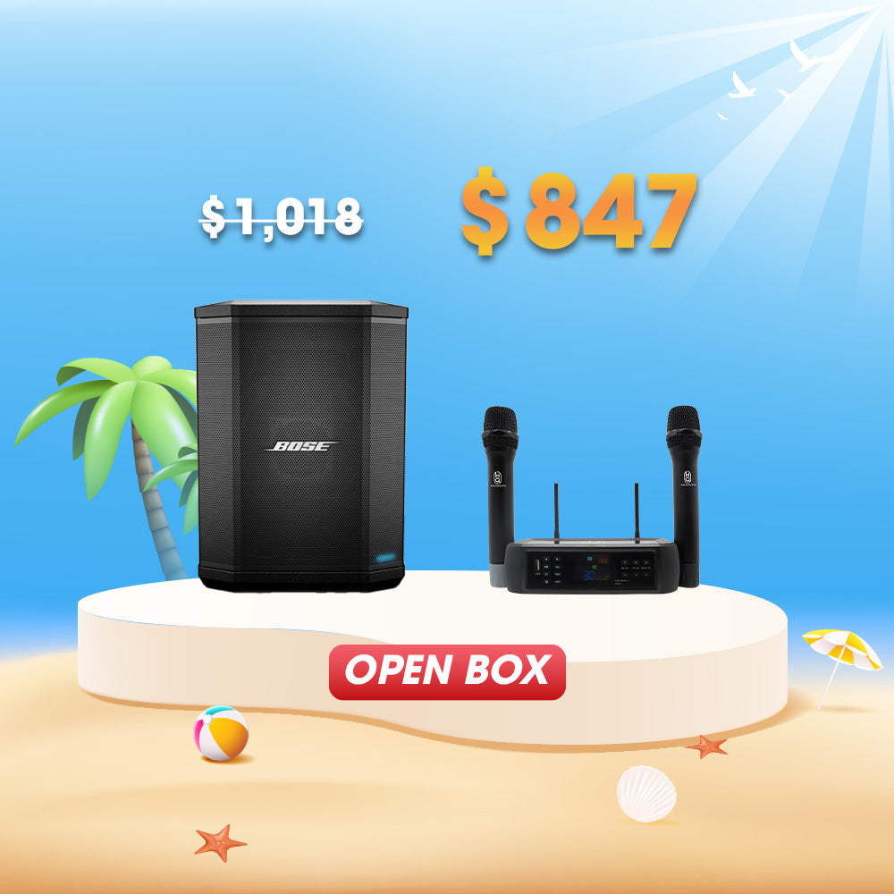 KARAOKE SET#15 OPEN BOX