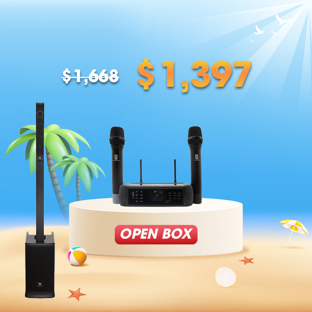 KARAOKE SET#16 OPEN BOX