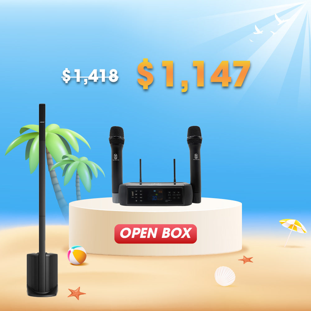 KARAOKE SET#17 OPEN BOX