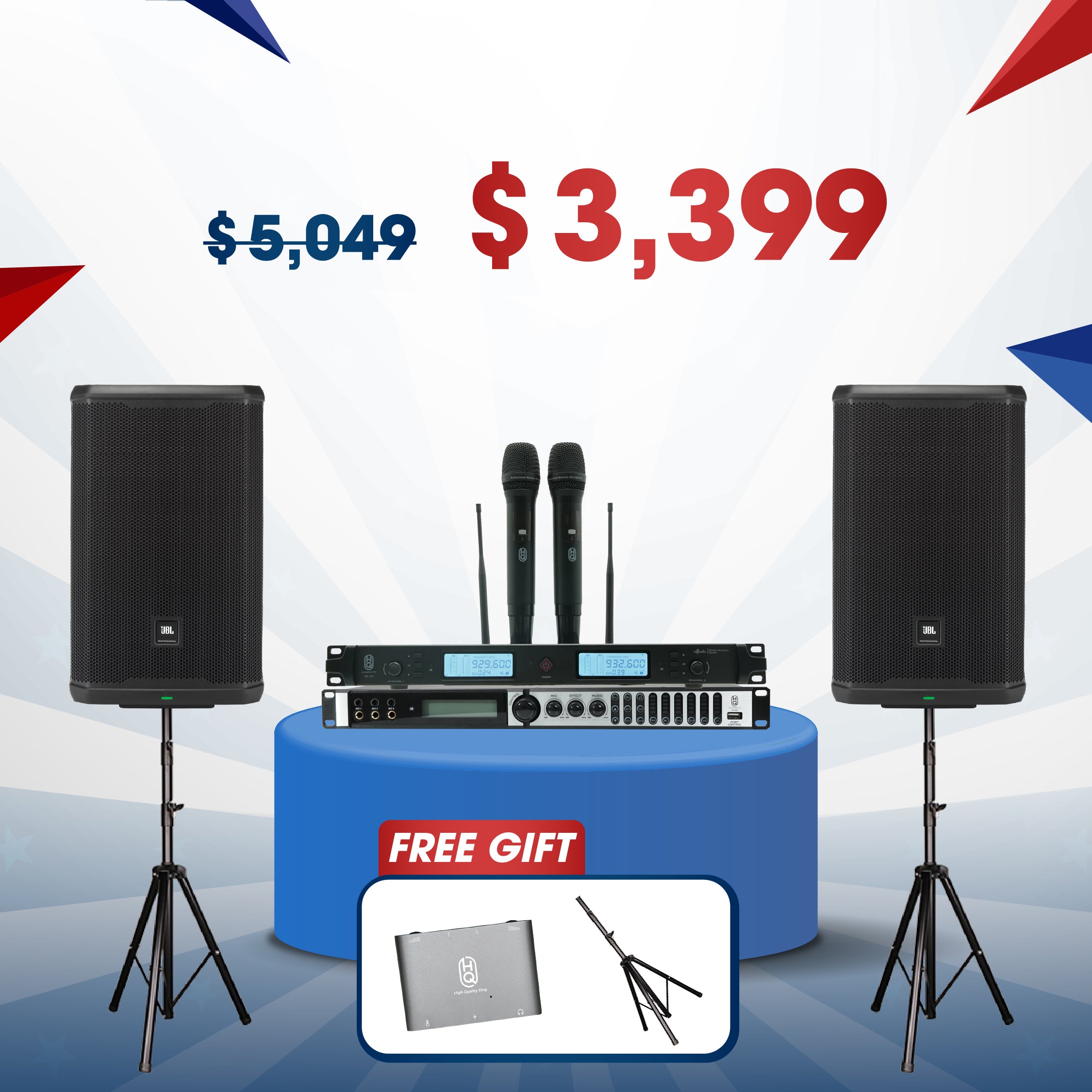 Set Home JBL PRX915 + Combo #3