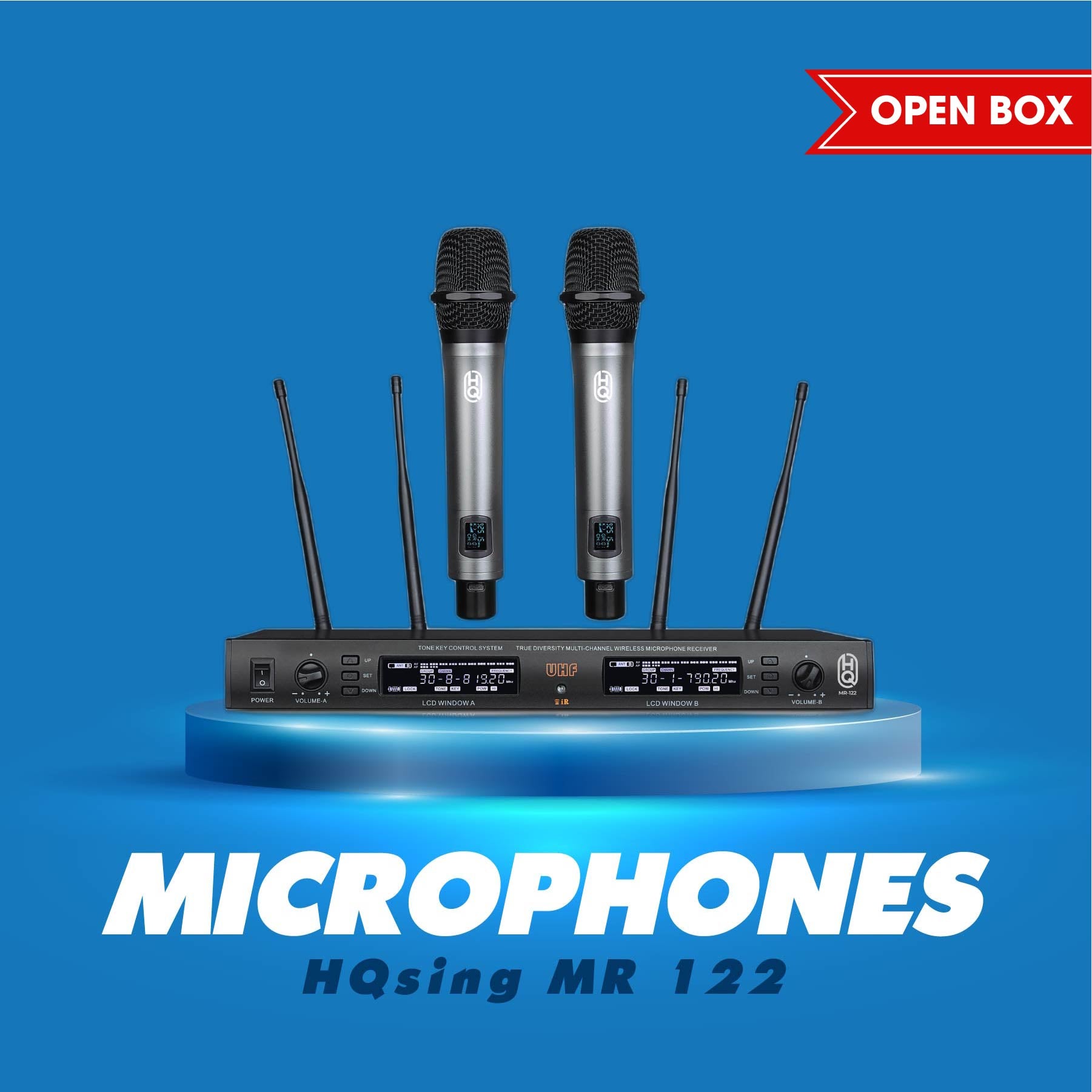 '' Microphones MR122 '' -- OPEN BOX