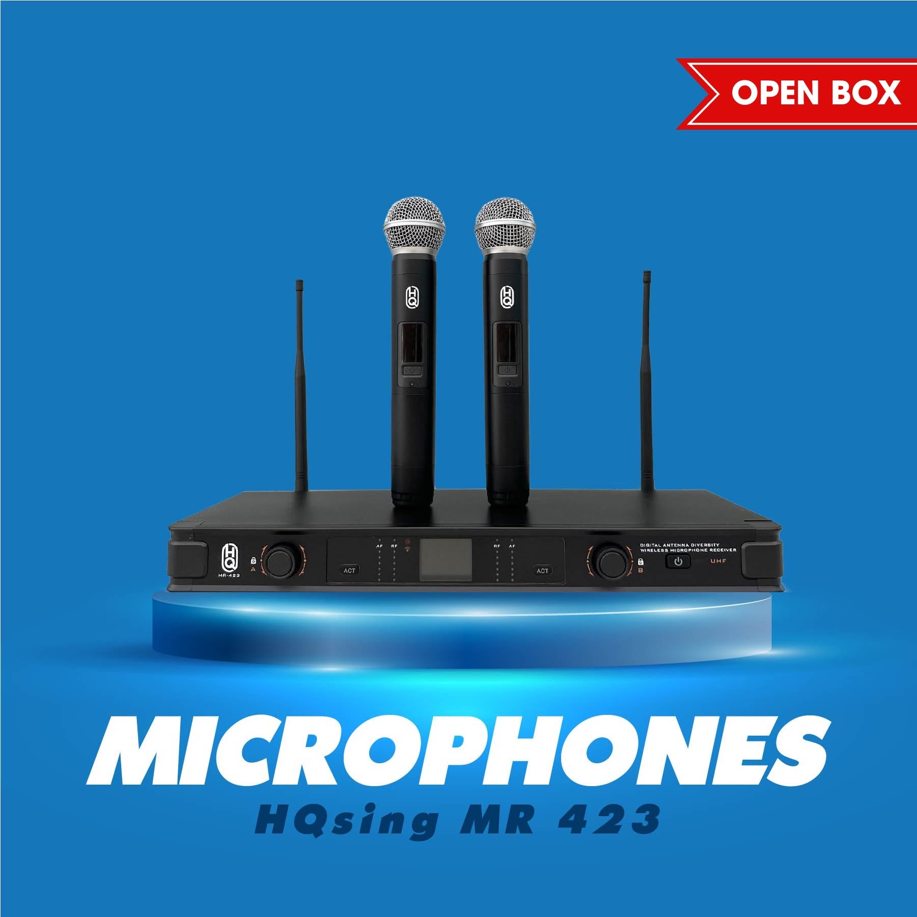 '' Microphones MR423 '' -- OPEN BOX